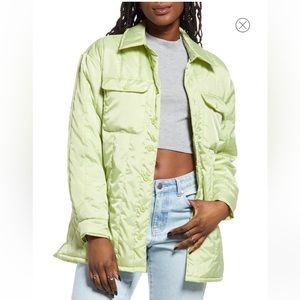 Quilted Shirt Jacket
